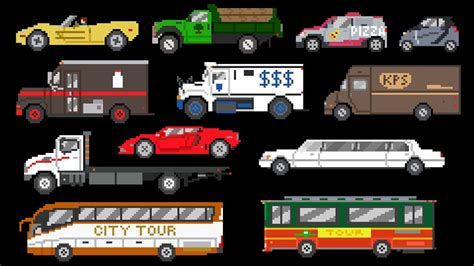 Street Vehicles 2 Cars Trucks And Buses The Kids Picture Show Fun