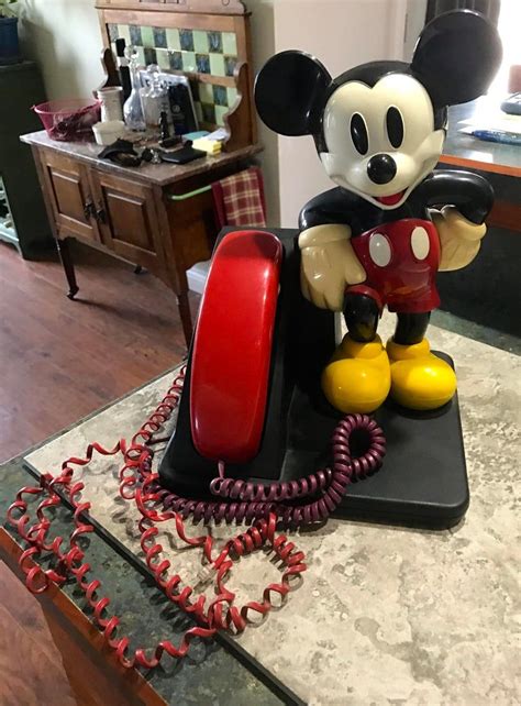 Vintage Mickey Mouse Telephone Etsy Vintage Mickey Mouse Mickey