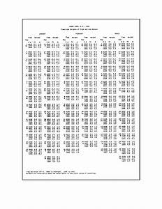 Figure Ii 5 13 Tide Tables For Hook Nj Noaa 1984