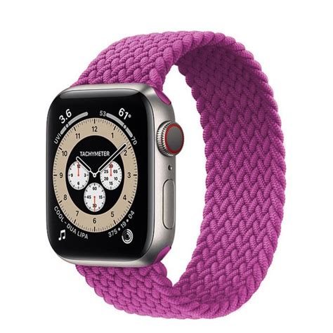 Apple Watch Series Braided Solo Loop Strap Se 654321 Etsy