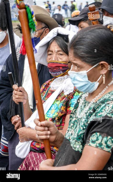 Non Exclusive Hundreds Of Indigenous Leaders Of All Ethnic Groups In Guatemala Take Part