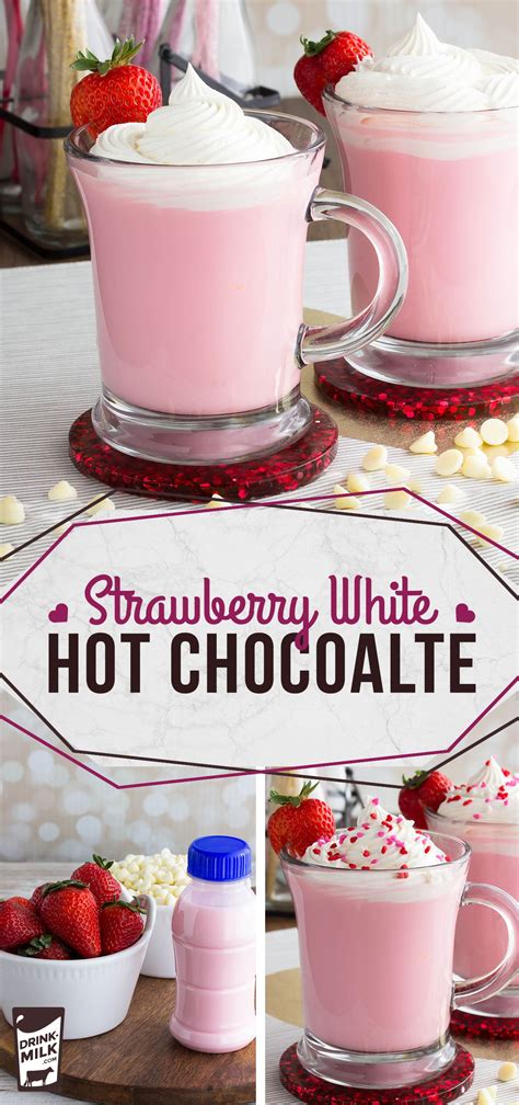 To keep your meringue from being flat and grainy, try beating egg whites until stiff but not dry. Strawberry White Hot Chocolate with Homemade Whipped Cream | Recipe | Hot chocolate recipes, Hot ...