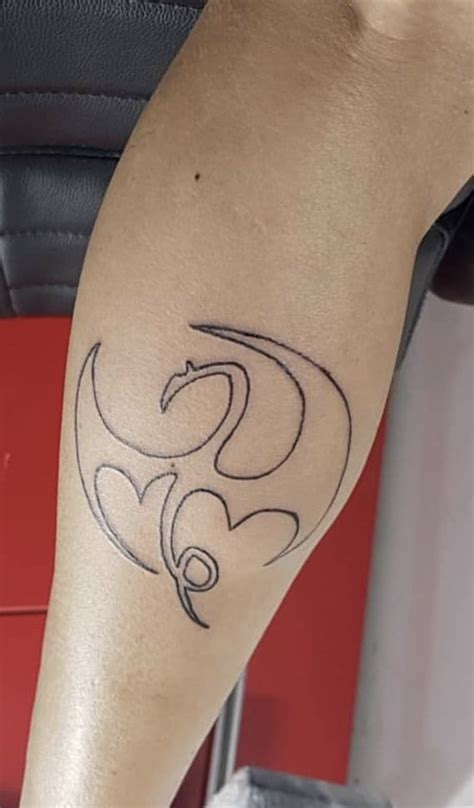 This tattoo gained fame after a lena dunham fan asked for the girls quote in dunham's handwriting, and dunham responded within just 24 hours. #ironfist | Tattoos, Iron fist, My works