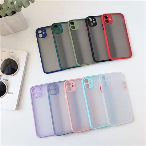 Shockproof Matte Phone Case For Iphone Pro Max Xr Xs X Plus