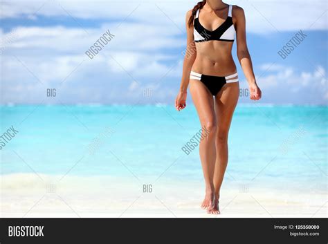 Sexy Bikini Body Woman Sun Tanning Image And Photo Bigstock