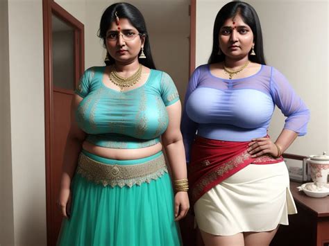 Image Ai Indian Mom Showing Her Big Fat On Camera