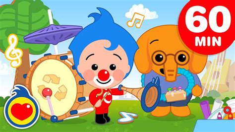 🐥 Plim Plim ♫ Cartoons For Kids Full Episodes Everything Sounds