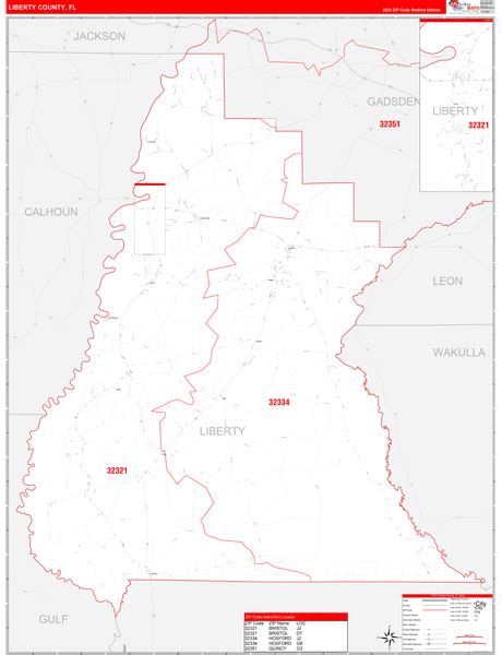 Maps Of Liberty County Florida
