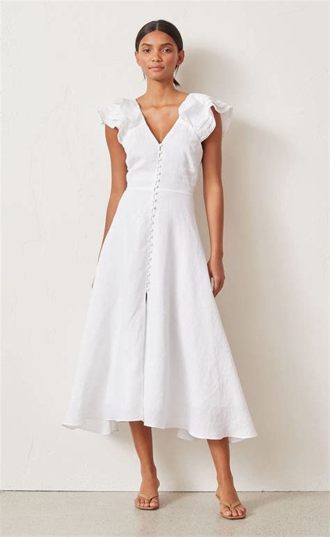 Pin By Sam N On Fashion White Midi Dress White Dress Midi Dress