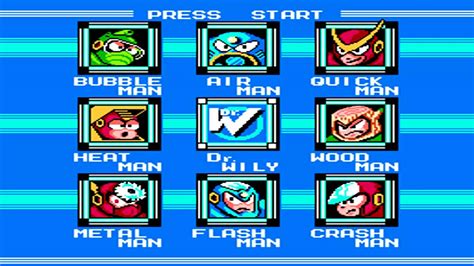 Mega Man 2 Stage Select Sega Genesis Remix Youtube