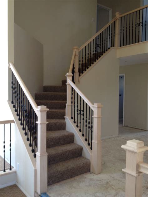 Great service · price matching · huge selection · free shipping basement stairs with iron balusters white posts - Google ...