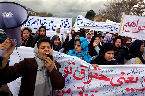 Afghan Women Protest Shia Law Holly Pickett