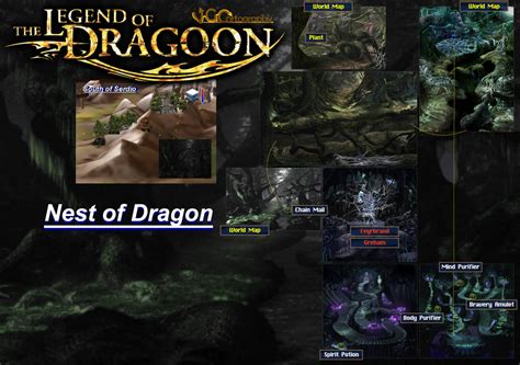 Legend Of Dragoon Nest Of Dragon Map By Vgcartography On Deviantart