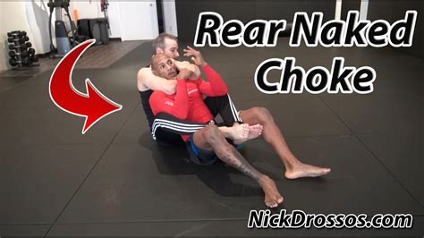 Escape From The Rear Naked Choke On The Ground YouTube