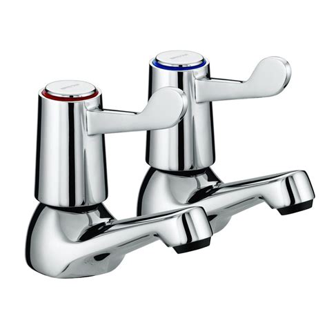 Bristan Lever Basin Taps With 3 Levers Val 12 C Cd Shower Trays Uk