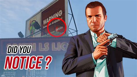 Did You Notice This In Gta 5 Gta Hidden Facts Youtube
