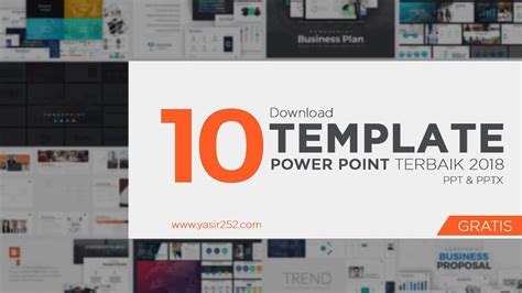 10 Template Powerpoint Gratis Keren Ppt Download Yasir252