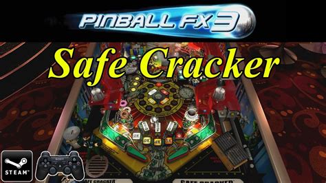 Pinball fx 3 is a pinball simulator video game developed and published by zen studios and released for microsoft windows, xbox one, playstation 4 in september 2017 and then released for the nintendo switch in december 2017. Pinball FX3: Safe Cracker / Steam PC version - YouTube