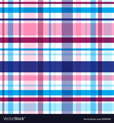 Bright Plaid Seamless Pattern Eps10 Royalty Free Vector
