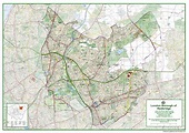 Redbridge London Borough Map | I Love Maps