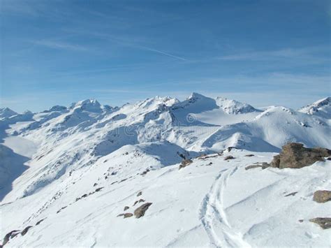 Beautiful Skitouring Day In Otztal Alps In Austria Stock Photo Image