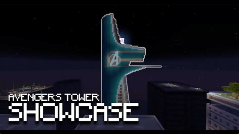 The Avengers Tower In Minecraft Youtube