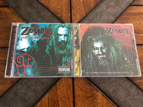 Rob Zombie 2 Cds The Sinister Urge And Hellbilly Deluxe White Zombie Rulezz 606949314729 Ebay