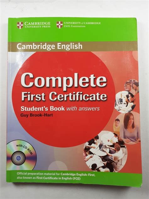 Complete First Certificate Students Book With Answers Guy Brook
