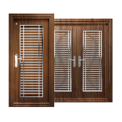 These hardened new edge security door are generally made of stainless steel, mdf, solid wood, tempered glass, and many more to offer unparalleled safety. Stainless Steel Edge Series - New Edge Safety Door