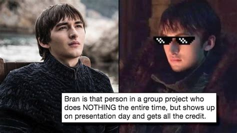 Bran Stark Group Project Memes Are Going Viral After The Game Of Thrones Finale Popbuzz