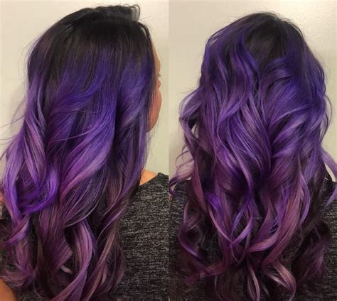Newest For Dark Purple Hair Color Ombre Jessau Maroc