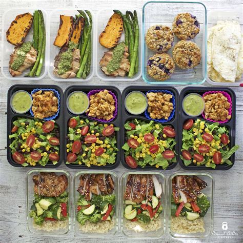 Meal Prep Week Of June 5th 2017 Peanut Butter And Fitness