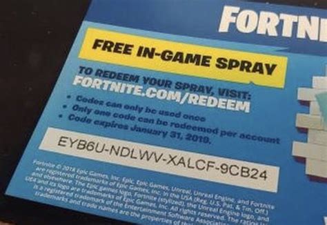 Players get special cards with codes for the item they can redeem if they participate in these. Fortnite Free Redeem Code