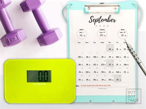 2022 Weight Loss Calendar 2022 Weight Loss Tracker Monthly Etsy