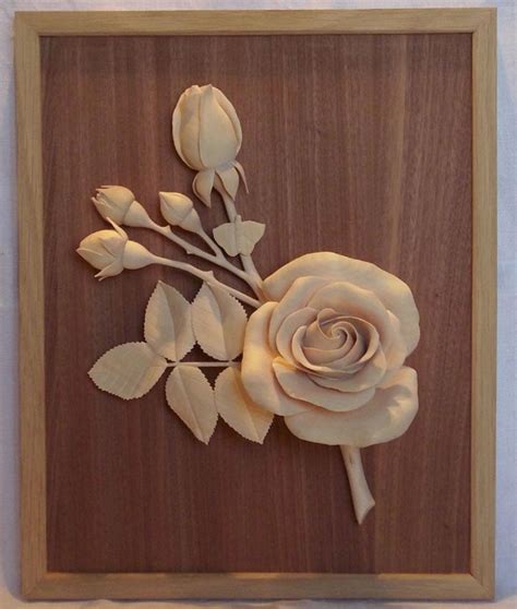 Fine Woodcarving A Real Rose Finewoodworking