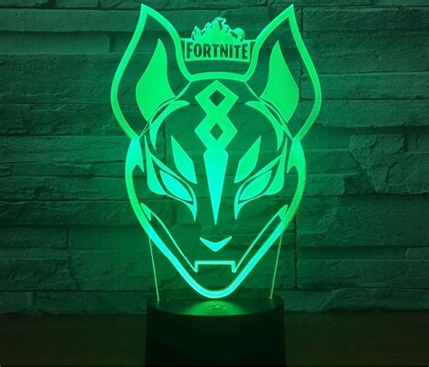 Night Light Acrylic Lamp Led Fortnite Games Tiger Christmas T Toy