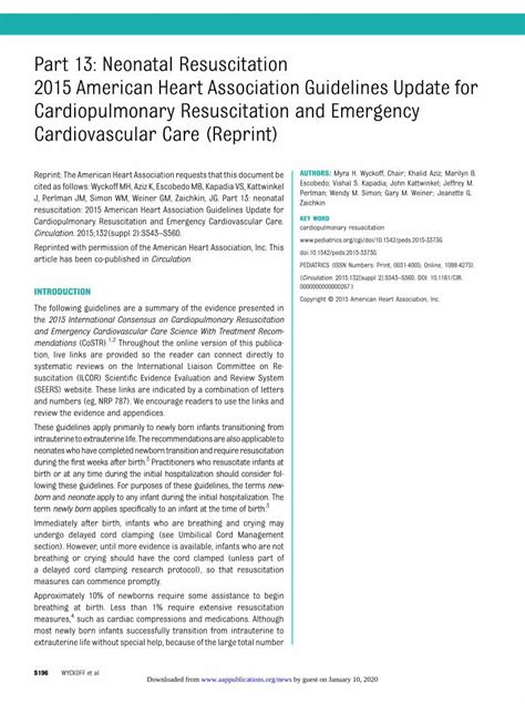 Part 13 Neonatal Resuscitation · Perinatal Risk Factor Such As