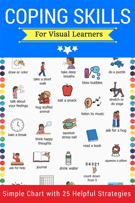 25 Coping Skills And Strategies With Pictures To Help Kids Learn Self