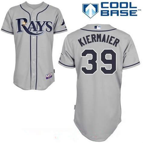 Mens Tampa Bay Rays 39 Kevin Kiermaier Light Blue Alternate Stitched Mlb Majestic Cool Base