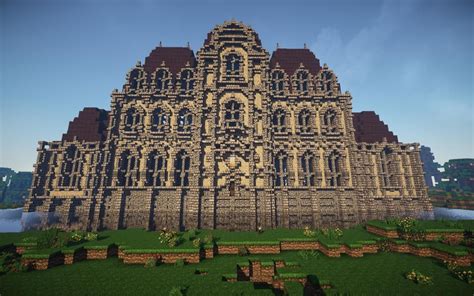 French Baroque Chateau Minecraft Project Minecraft Minecraft