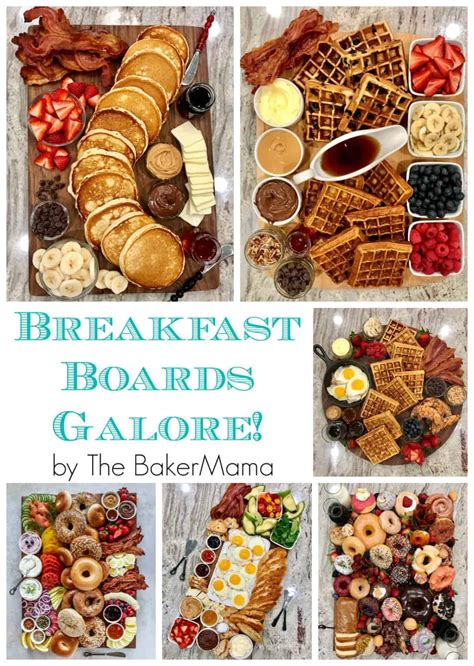 Breakfast Boards Galore The Bakermama
