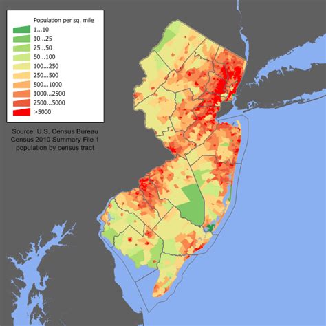 22 Maps Of New Jersey They Never Showed You In School