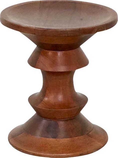 Vintage Walnut Stool By Ray Eames For Herman Miller Design Market