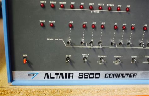 Altair 8800 Computer History Tech History Computer Hardware