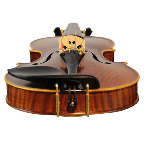 Violino Feito à Mão Modelo Strad Infantil 12 Fundo Inteiro Oliver