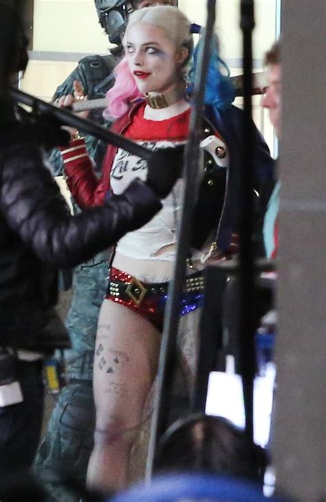 Margot Robbie Transforms Into Harley Quinn In Suicide Squad