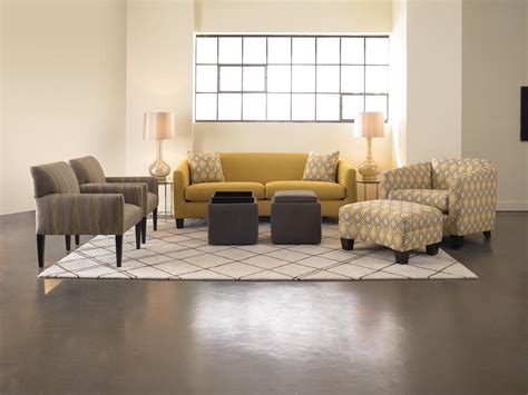 Contemporary Fabric Living Room Furniture 945 Living