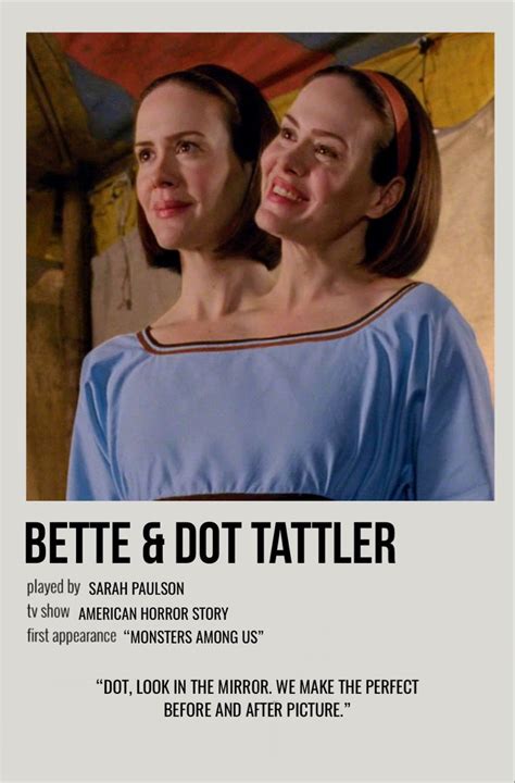 Bette And Dot Tattler American Horror Story American Horror Story Seasons American Horror