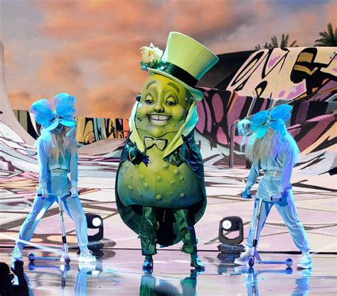 The Masked Singer Season 10 Who Is Pickle Fans Think Its This 90s