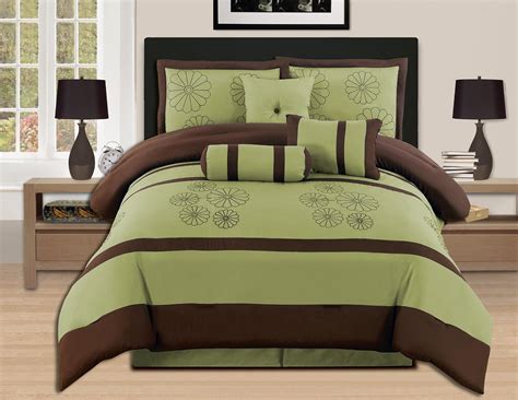 Shop wayfair for all the best blue & brown comforters & sets. Olive Green Bedding Sets: Green Serene on a Budget